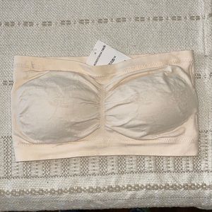 ⭐️ Jessica Simpson Bandeau Bralette Ivory NWT Size Medium